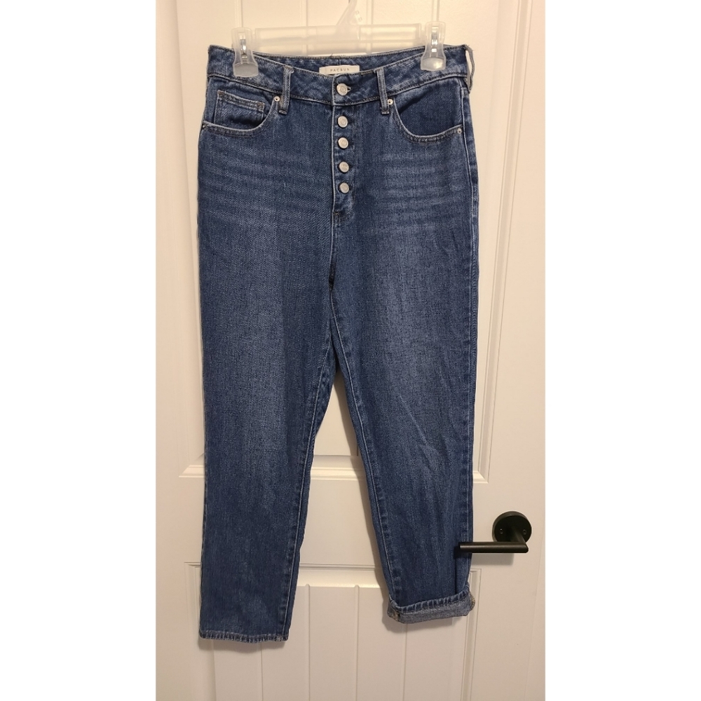 Womens Pacsun mom jeans button fly 28